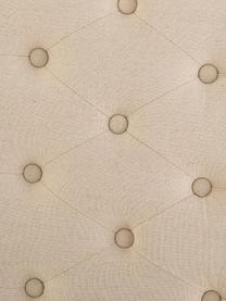 Ławka tapicerowana Sonja, Tapicerka: 50% poliester, 25% bawełn, Stelaż: drewno kauczukowe, Jasny brązowy, beżowy, S 113 x W 60 cm