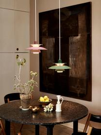 Hanglamp PH 5 Mini, Lampenkap: gecoat metaal, Groentinten, goudkleurig, Ø 30 x H 16 cm