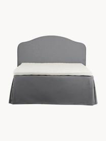 Premium kontinentální postel Dahlia, Tmavě šedá, Š 140 cm, D 200 cm, stupeň tvrdosti H2