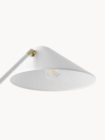 Lampada da soffitto grande Neron, Decorazione: metallo ottonato, Bianco, Larg. 173 x Prof. 170 cm