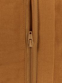 Funda de cojín de ganchillo de algodón Brielle, 100% algodón, Amarillo, An 45 x L 45 cm