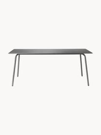 Table de jardin Teglgård, Anthracite, argenté, larg. 180 x haut. 90 cm