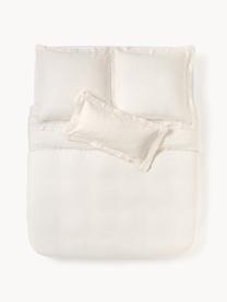 Housse de couette en lin délavé avec ourlet Pure, 100 % pur lin
Densité 110 fils par pouce carré, qualité standard

Le matériau est certifié STANDARD 100 OEKO-TEX®, 15.HIN.65948, HOHENSTEIN HTTI, Blanc cassé, larg. 200 x long. 200 cm