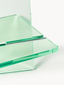 Leseständer Crystal, B 36 x H 34 cm, Acrylglas, Hellgrün, transparent, B 36 x H 34 cm