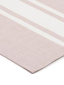 Tafelkleed New French, Katoen, Roze, wit, Voor 6 - 8 personen (B 140 x L 250 cm)