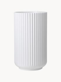 Vase en porcelaine Lyngby, haut. 25 cm, Porcelaine, Blanc, Ø 15 x haut. 25 cm