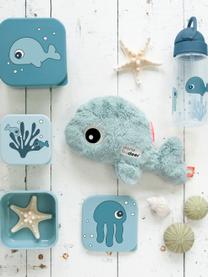 Kinder-Lunchboxen Sea Friends, 3er-Set, Kunststoff, Blautöne, Set mit verschiedenen Größen