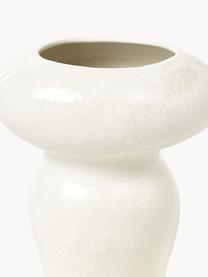 Vase de grès Sakai, haut. 31 cm, Grès, émaillé, Blanc cassé, larg. 23 x haut. 31 cm