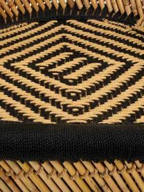 Sillón de bambú para exterior Ariadna, Madera de bambú, cuerda, Bambú, negro, An 46 x F 63 cm