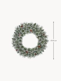 Wieniec świąteczny Vandans, Tworzywo sztuczne, Bez żarówek, Ø 60 x W 15 cm