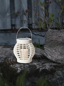 Solarleuchte Lantern, Weiss, B 16 x H 16 cm