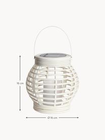 Solarleuchte Lantern, Weiss, B 16 x H 16 cm