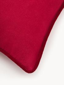 Housse de coussin 45x45 Prancer, Rouge, blanc, larg. 45 x long. 45 cm