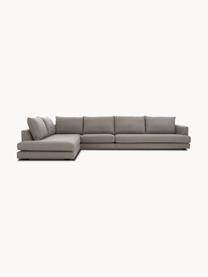 XL-Ecksofa Tribeca, Bezug: 100 % Polyester Der hochw, Gestell: Massives Kiefernholz, Webstoff Taupe, B 405 x T 228 cm, Eckteil rechts