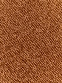 Tapis rond en coton tissé main Lora, Terracotta, Ø 120 cm (taille S)