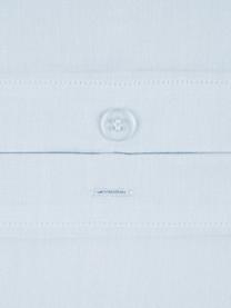 Baumwollsatin-Kissenbezug Comfort in Hellblau, 65 x 65 cm, Webart: Satin, leicht glänzend Fa, Hellblau, B 65 x L 65 cm