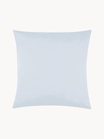 Baumwollsatin-Kissenbezug Comfort in Hellblau, 65 x 65 cm, Webart: Satin, leicht glänzend Fa, Hellblau, B 65 x L 65 cm