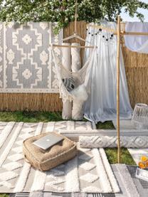 In- & outdoor vloerkleed Carlo met hoog-laag effect, Beige, bruintinten, B 80 x L 150 cm (maat XS)