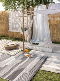 In- & outdoor vloerkleed Carlo met hoog-laag effect, Beige, bruintinten, B 80 x L 150 cm (maat XS)