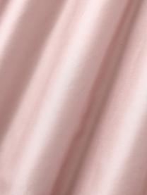 Drap-housse en satin de coton pour surmatelas Comfort, Rose pâle, larg. 90 x long. 200 cm, haut. 15 cm