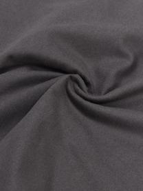 Flanelové povlečení Biba, Tmavě šedá, 240 x 220 cm + 2 polštáře 80 x 80 cm