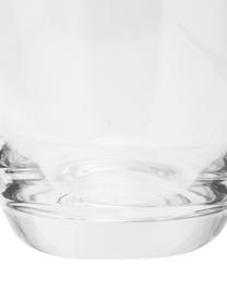 Vase en verre soufflé bouche Charlotte, Verre de platine, Transparent, haut. 16 cm