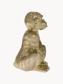 Decoratief object Monkey, Polyresin, Goudkleurig, B 12 cm x H 15 cm