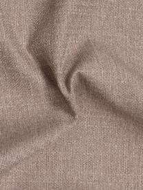 Canapé d'angle Fluente, Tissu taupe, larg. 221 x prof. 200 cm, méridienne à gauche
