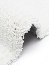 Tapis d'entrée moelleux à poils longs Leighton, Blanc cassé, larg. 80 x long. 200 cm