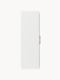 Armario modular con puertas correderas Charlotte, 200 cm, variantes diferentes, Estructura: tablero aglomerado revest, Blanco, Classic Interior, An 200 x Al 200 cm