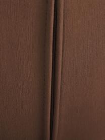 Sedia imbottita in velluto Viggo, Rivestimento: velluto (poliestere) Con , Velluto marrone, Larg. 51 x Prof. 54 cm