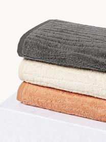 Lot de serviettes de bain en coton Audrina, tailles variées, Pêche, 4 éléments (2 serviettes de toilette et 2 draps de bain)