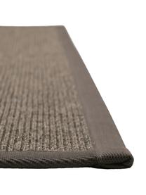 Tapis en sisal Leonie, Gris-brun