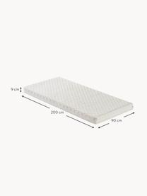 Matelas enfant Eco Comfort & Eco Dream, tailles variées, Blanc, larg. 90 x long. 200 cm