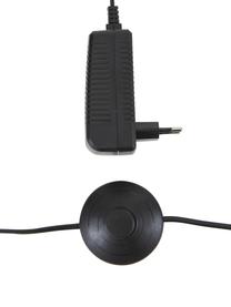 Lámpara de pie trípode LED Renitale, Cable: plástico, Negro, Ø 43 x Al 153 cm