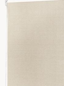Tenda a rullo opaca Elia, Retro: 100% poliestere, Beige, Larg. 80 x Lung. 165 cm