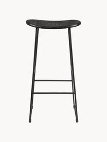 Tabouret de bar Tangle, Noir, larg. 40 x haut. 80 cm