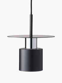 Malá dizajnová závesná lampa Kolorit, Čierna, Ø 20 x V 24 cm