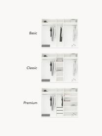 Modulaire draaideurkast Simone, 250 cm breed, diverse varianten, Hout, lichtbeige, Premium interieur, B 250 x H 200 cm