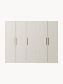 Modulární skříň s otočnými dveřmi Simone, šířka 250 cm, více variant, Dřevo, světle béžová, Interiér Premium, Š 250 x V 200 cm