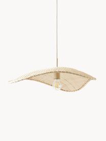 Suspension en rotin Senja, Beige, larg. 65 x prof. 46 cm