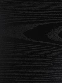 Perchero de metal Seaford, Estantes: tablero de fibras de dens, Estructura: metal con pintura en polv, Negro, An 77 x Al 165 cm