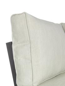 Tuin loungeset Elias, 4-delig, Frame: gepoedercoat en corrosieb, Plateaus: kunststof in hout-optiek, Antraciet, hout, beige, B 246 x D 246 cm