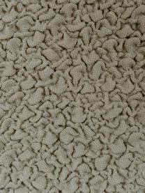 Copertura poltrona Roc, 55% poliestere, 35% cotone, 10% elastomero, Beige, Larg. 130 x Alt. 120 cm