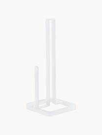 Küchenrollenhalter Tower, Stahl, beschichtet, Weiß, B 11 x H 27 cm