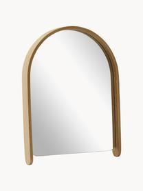 Wandspiegel Woody van eikenhout, Frame: eikenhout, FSC-gecertific, Licht hout, B 32 x H 39 cm