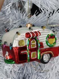 Kerstboomhanger Caravan, Glas, Multicolour, B 11 x H 8 cm