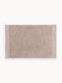 Badematte Premium aus Bio-Baumwolle, rutschfest, 100 % Bio-Baumwolle, GOTS-zertifiziert (von GCL International, GCL-300517)
 Schwere Qualität, 750 g/m², Beige, B 50 x L 70 cm