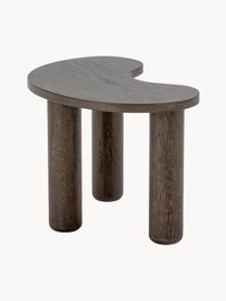 Mesa de centro de madera de caucho con forma orgánica Luppa, Madera de caucho, Madera de caucho, An 53 x F 36 cm