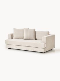 Sofa Tribeca (2-osobowa), Tapicerka: 100% poliester Dzięki tka, Stelaż: drewno bukowe, drewno sos, Nogi: drewno sosnowe Ten produk, Jasnobeżowa tkanina, S 185 x G 104 cm